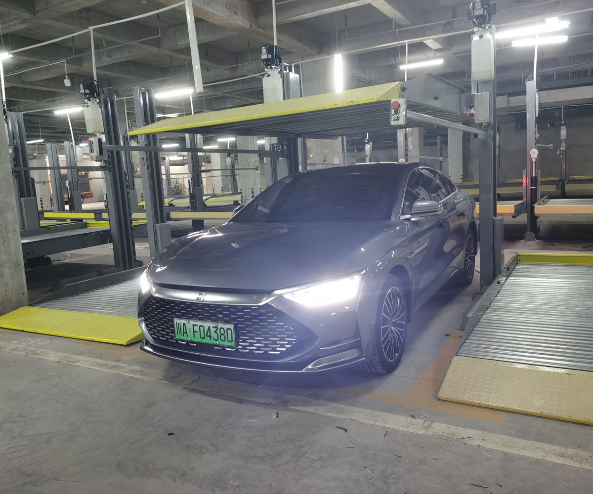 荔波三层升降平移机械式立体停车设备出租