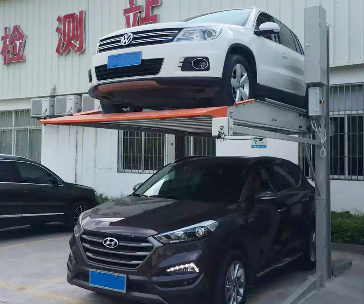 得荣地下室二层简易式机械式立体车库